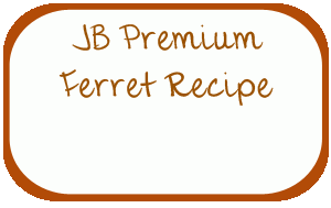 JB Premium Ferret Food